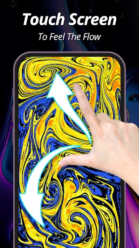 Скриншот 8 — Живые обои: Magic Fluid