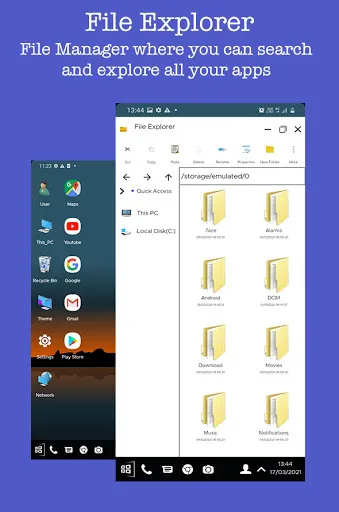 Скриншот 3 — Computer Launcher - win style