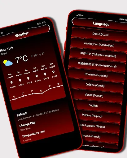 Скриншот 5 — Neonedge Launcher