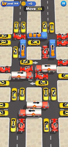 Скриншот 4 — Traffic Untangle: Puzzle Roads