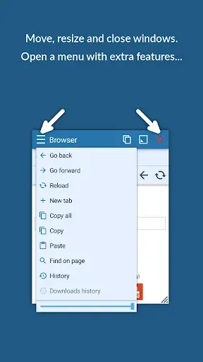Скриншот 2 — Floating Apps (multitasking)