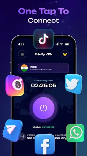 Скриншот 2 — TrustGuard VPN - Fast & Secure