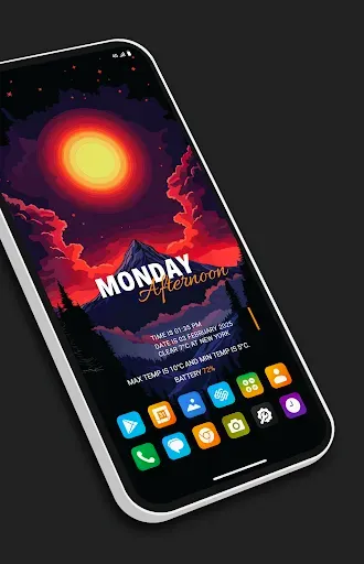 Скриншот 1 — Highland Launcher - HomeScreen