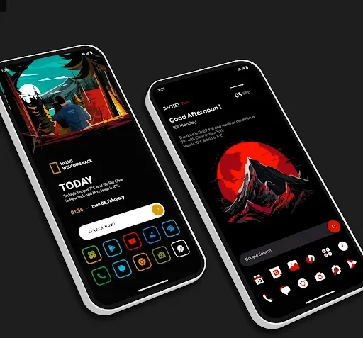 Скриншот 2 — Highland Launcher - HomeScreen