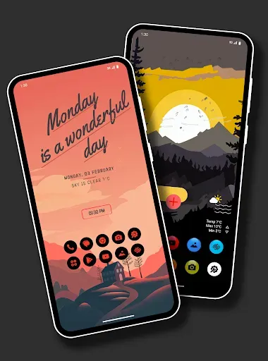 Скриншот 4 — Highland Launcher - HomeScreen