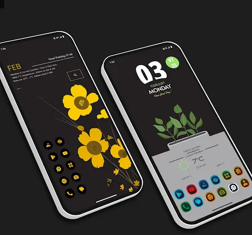 Скриншот 2 — Leafline Launcher