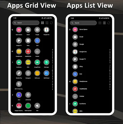 Скриншот 6 — Nil Launcher - Theme, Folder
