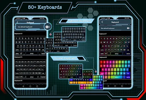 Скриншот 4 — Strip Hi-tech Launcher 2025