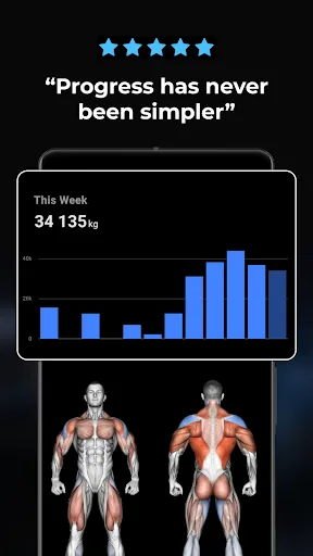 Скриншот 2 — LYFTA - Gym Workout Tracker