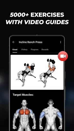 Скриншот 5 — LYFTA - Gym Workout Tracker