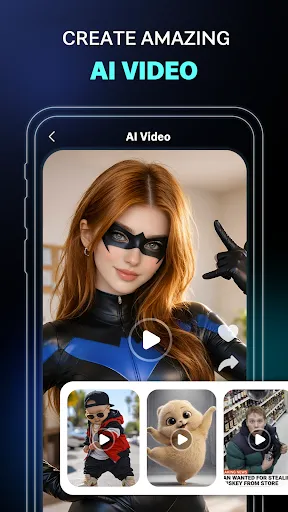 Скриншот 2 — Lyndi AI - Photo Video Maker