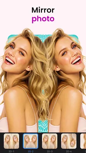 Скриншот 2 — Mirror Collage Фоторедактор