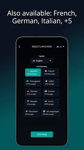 Скриншот 8 — LyricFluent: Learn Languages