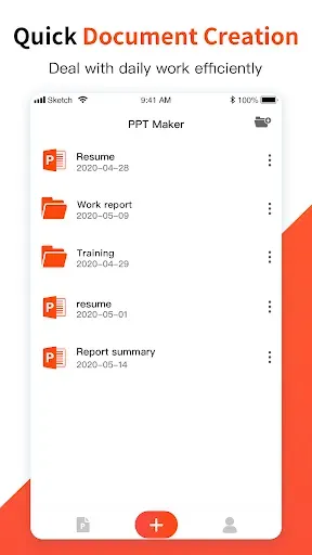 Скриншот 2 — Presentation Maker