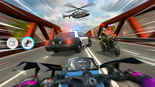 Скриншот 2 — Wheelie Rider: Moto Racing