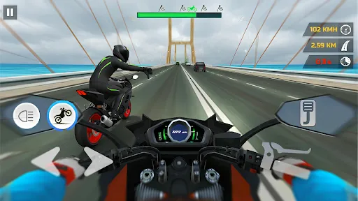 Скриншот 7 — Wheelie Rider: Moto Racing