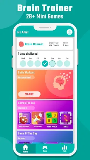 Скриншот 2 — Brain Booster : Brain Gym