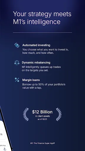 Скриншот 2 — M1: Invest & Bank Smarter