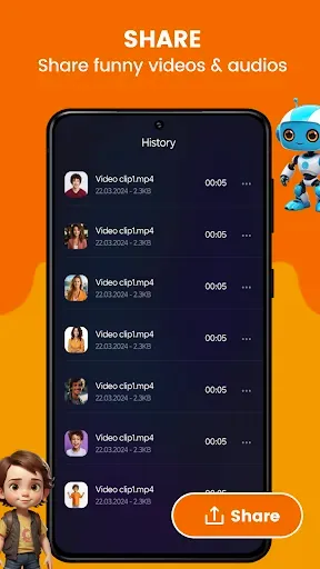 Скриншот 6 — Video Voice Changer & Effects