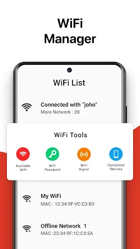 Скриншот 8 — WiFi - показать пароль