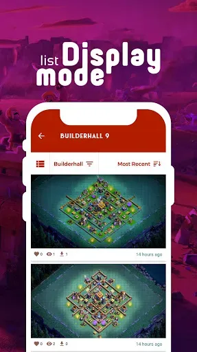 Скриншот 5 — CoC Base Maps 2026 – Fan App