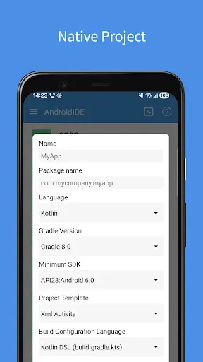 Скриншот 2 — Android IDE - PHONE AS