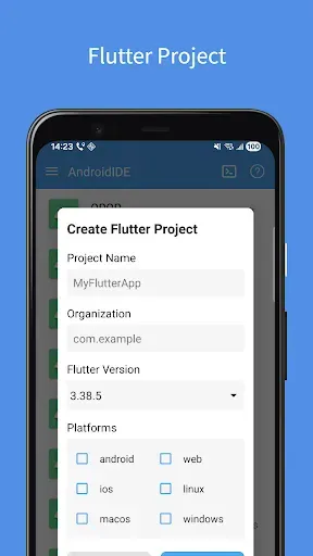 Скриншот 3 — Android IDE - PHONE AS