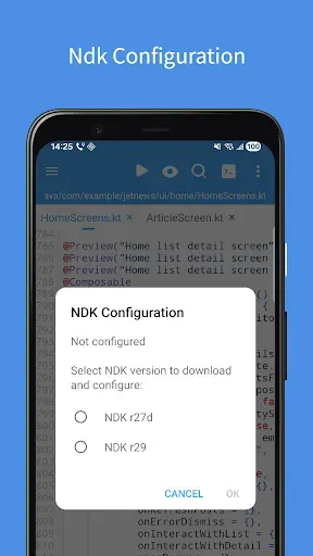 Скриншот 5 — Android IDE - PHONE AS
