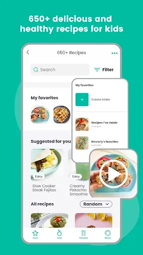 Скриншот 3 — Kids Meals: Recipes & Guides