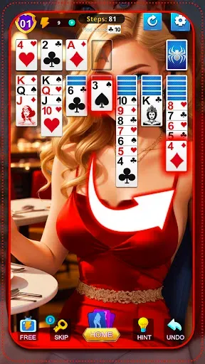 Скриншот 5 — Solitaire Dreams: Beauty Cards