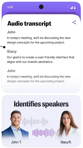 Скриншот 2 — Wave AI Note Taker & Recorder