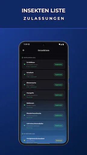 Скриншот 4 — Insekten Lebensmittel Scanner