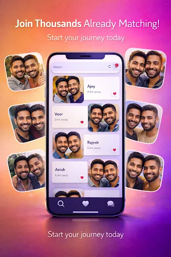 Скриншот 5 — Matcho : Near Gay Dating (गे)