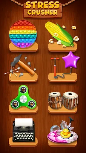 Скриншот 1 — Stress Crusher Relaxing Games