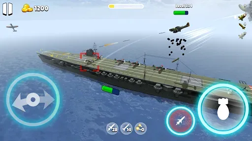 Скриншот 7 — Bomber Ace: WW2 war plane game