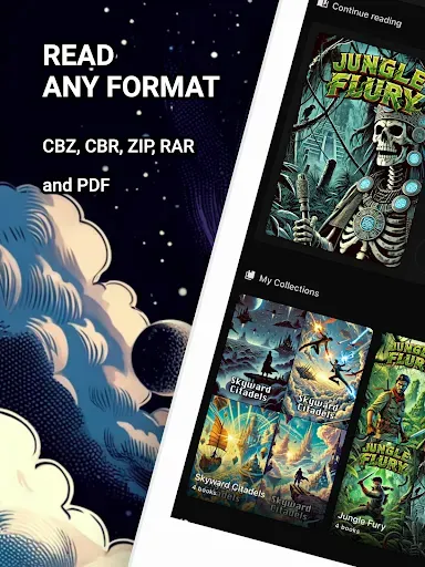 Скриншот 6 — Читалка Комиксов CBR CBZ & PDF