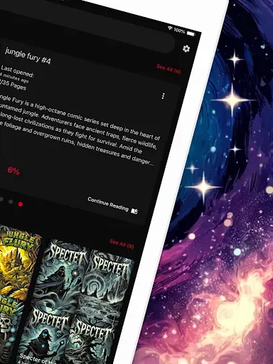 Скриншот 7 — Читалка Комиксов CBR CBZ & PDF