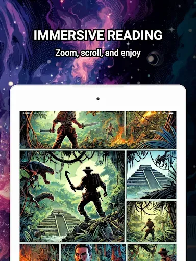 Скриншот 8 — Читалка Комиксов CBR CBZ & PDF