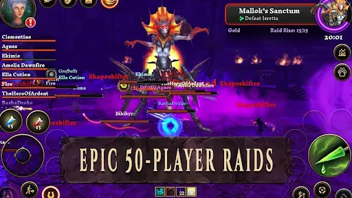 Скриншот 1 — Villagers & Heroes - MMORPG