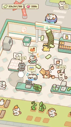 Скриншот 2 — Cat Mart : Мини-маркет Тайкун