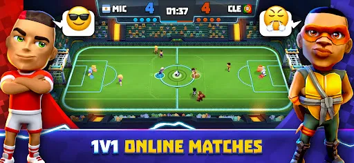 Скриншот 1 — Goal Battle – футбол