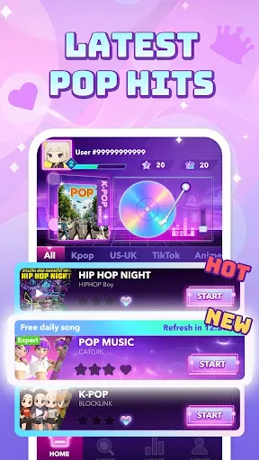 Скриншот 8 — Pop Piano: игры kpop!