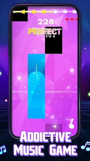 Скриншот 7 — Piano Pink Music: Ритмическая