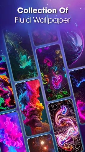 Скриншот 2 — Magic Fluid live wallpaper 4D
