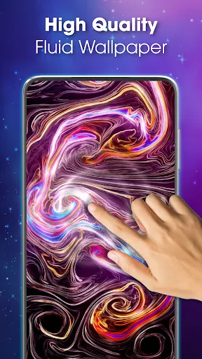 Скриншот 6 — Magic Fluid live wallpaper 4D