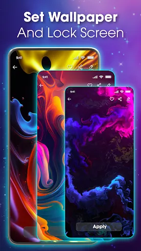 Скриншот 7 — Magic Fluid live wallpaper 4D