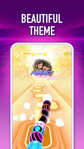 Скриншот 3 — Piano Ballz Beat: игры kpop!