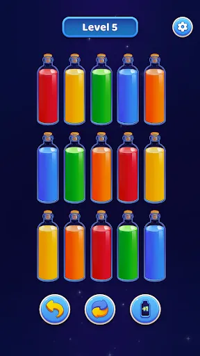 Скриншот 4 — Water Sort! Magic Potion