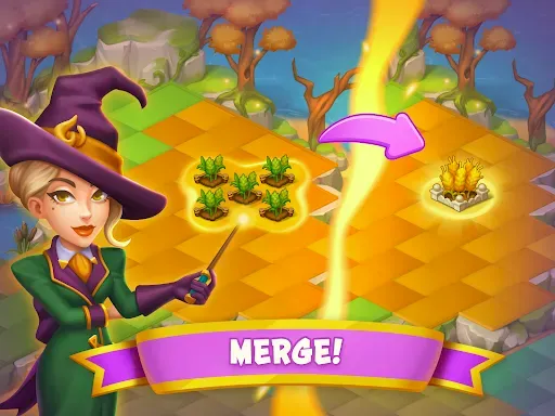 Скриншот 5 — Magic School - Wizard Merge