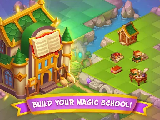 Скриншот 8 — Magic School - Wizard Merge